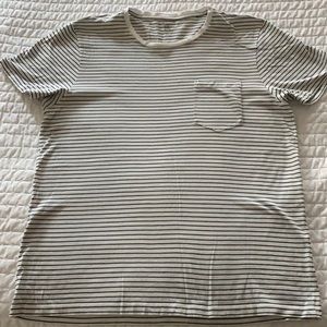 Club Monaco Men’s striped pocket tee, Sz L